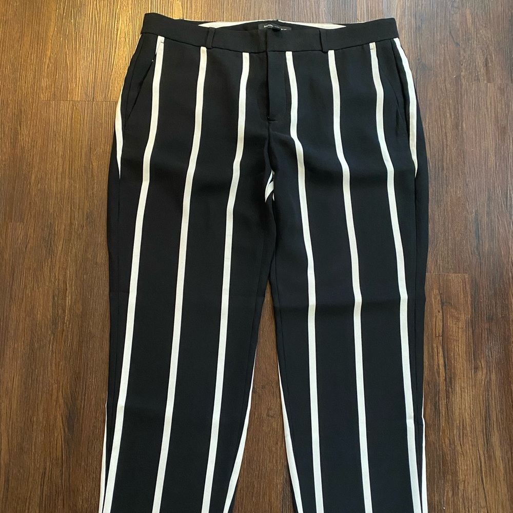 Banaba Republic striped cropped trouser pants